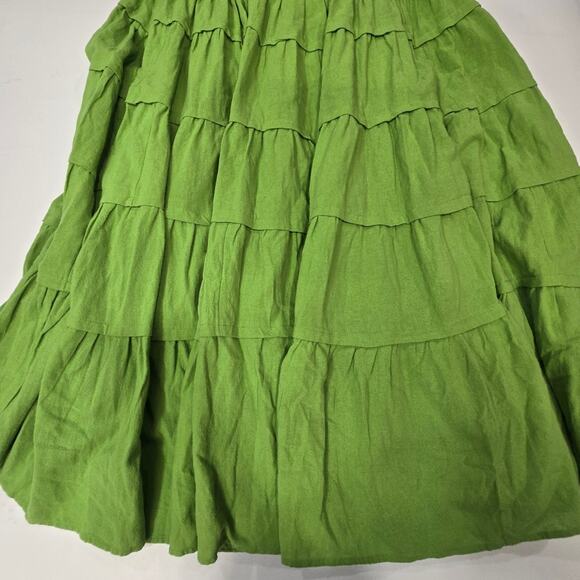 Free People x free-est Somewhere Sunny Maxi Dress in Kiwi - Picture 3 of 11